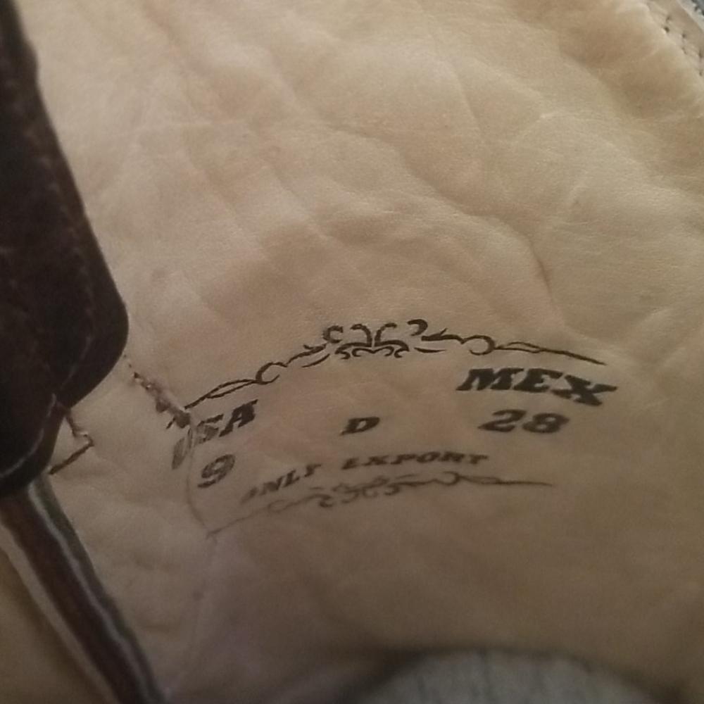 Snake Skin Python Square Toe Boots - image 4